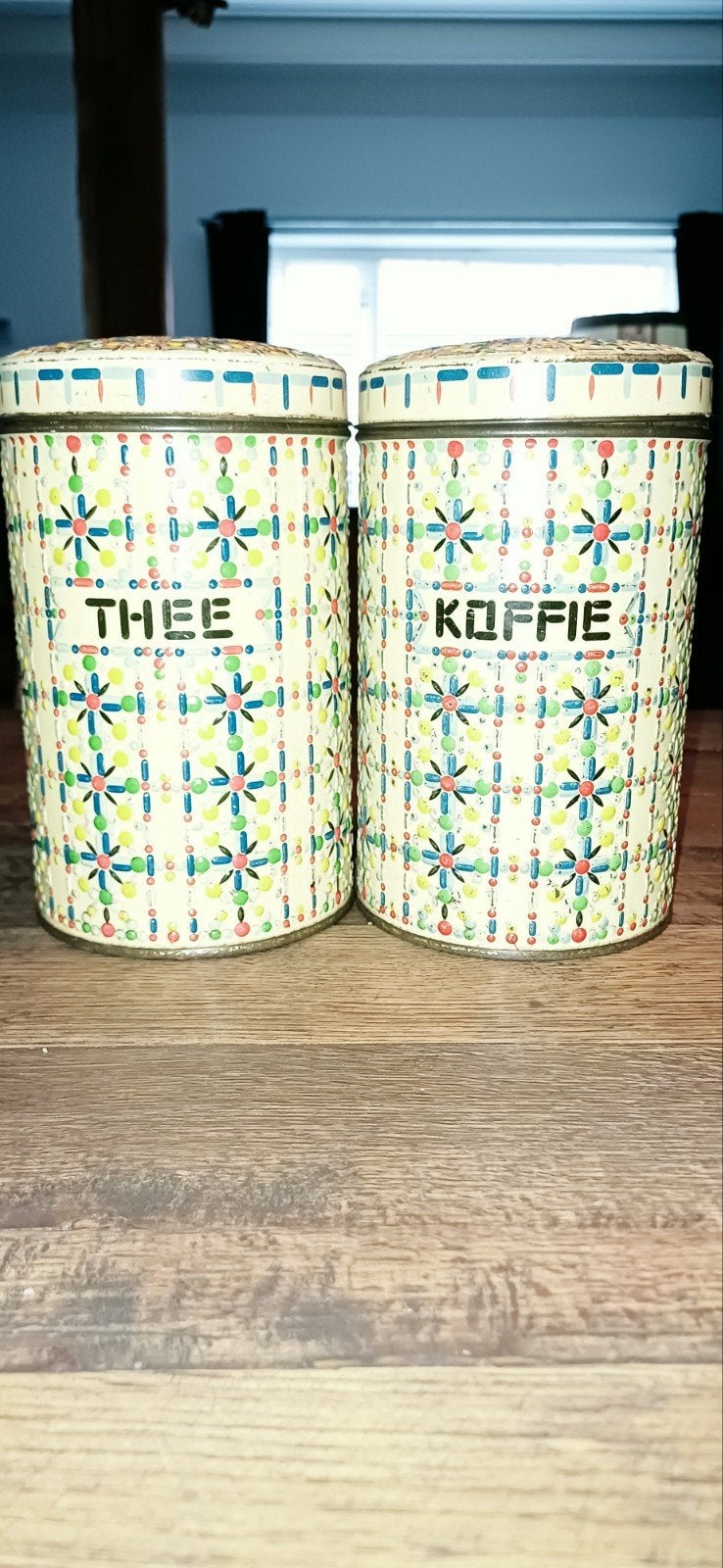 Verblifa Kraaltjesblikken Koffie & Thee Jaren 50/60, Verzamelen, Ophalen
