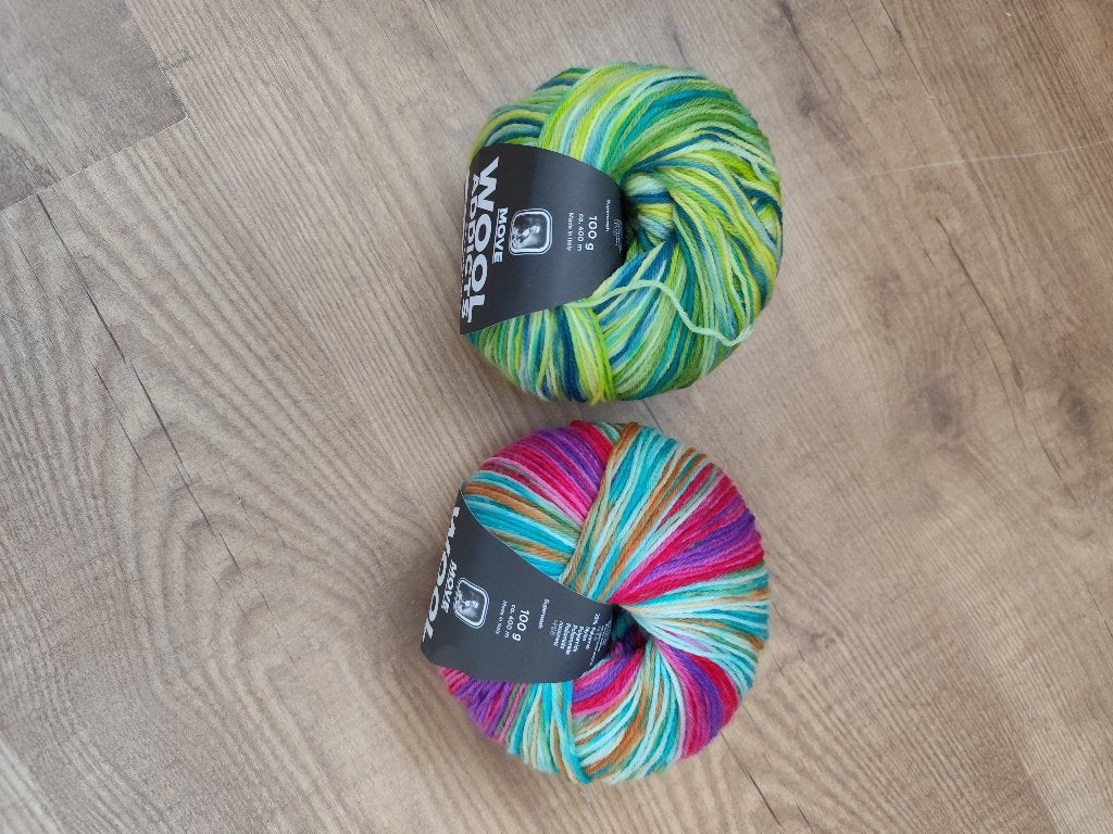 T.k. 2 bollen Lang Yarns Wooladdicts Move, Ophalen of Verzenden, Nieuw, Breien of Haken, Wol of Garen