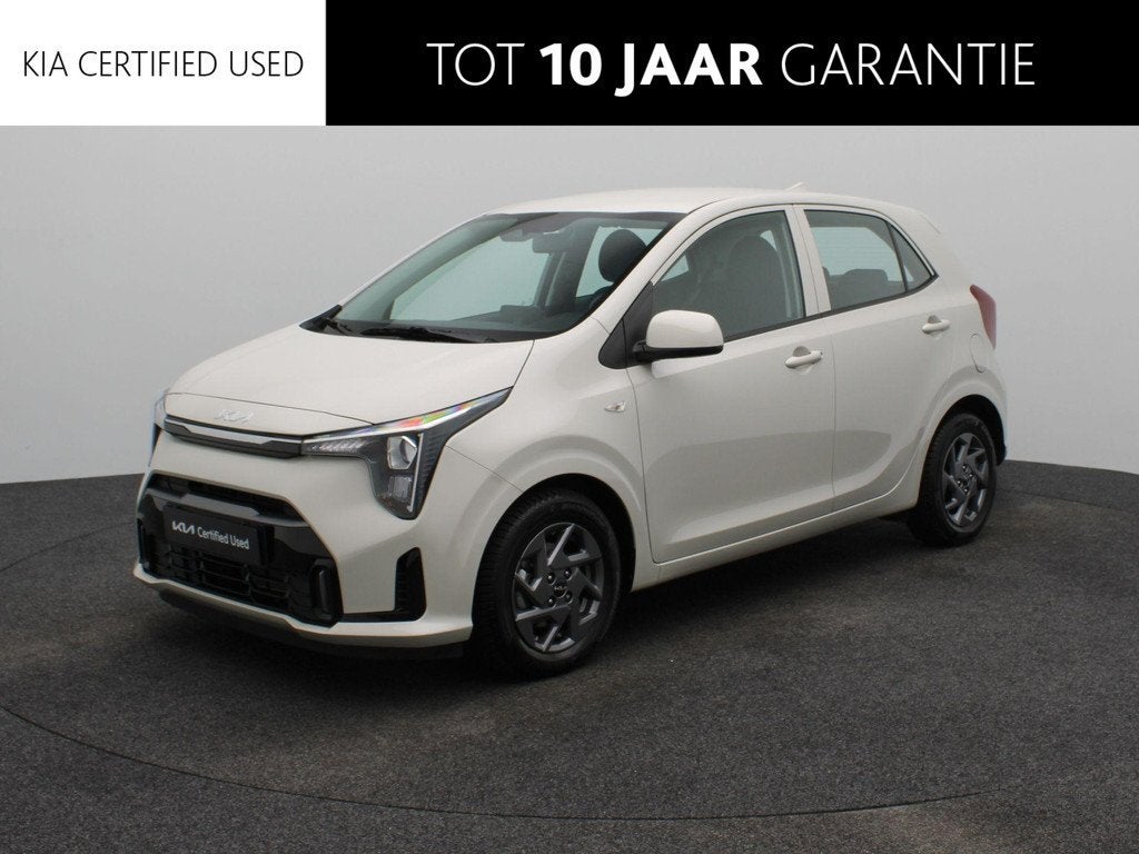 Kia Picanto 1.0 DPI DynamicLine | Stoelverwarming | Stuurver, Auto's, Kia, 12 maanden, Stof, Euro 6, Geel