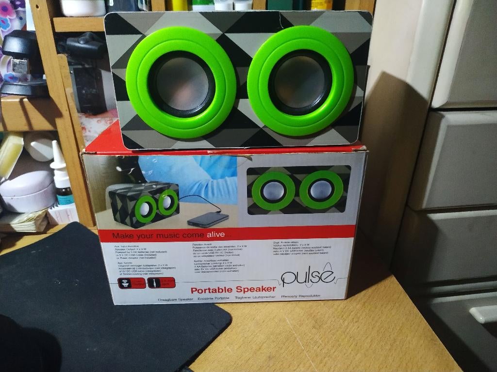 Draagbare speaker Pulse, Overige merken, Overige typen, Ophalen of Verzenden, Zo goed als nieuw