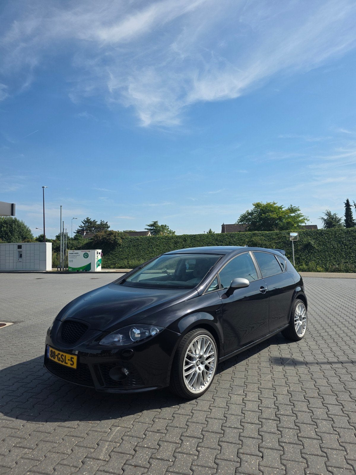 Seat Leon 2.0 Tfsi 16V 147KW 2008 Zwart, Auto's, Beige, Leon, Zwart, Origineel Nederlands