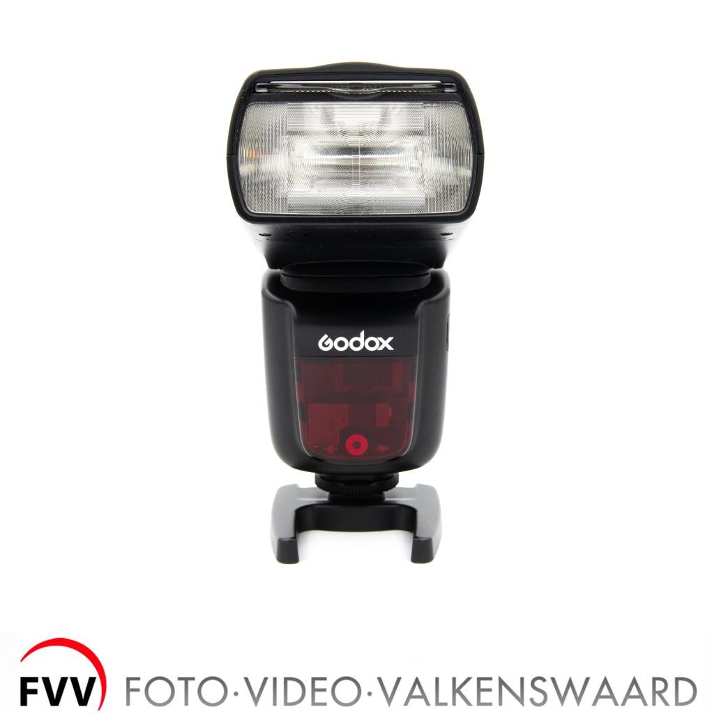 Godox V860 V II voor Nikon + doos, Overige merken, Gebruikt, Kantelbaar, Godox