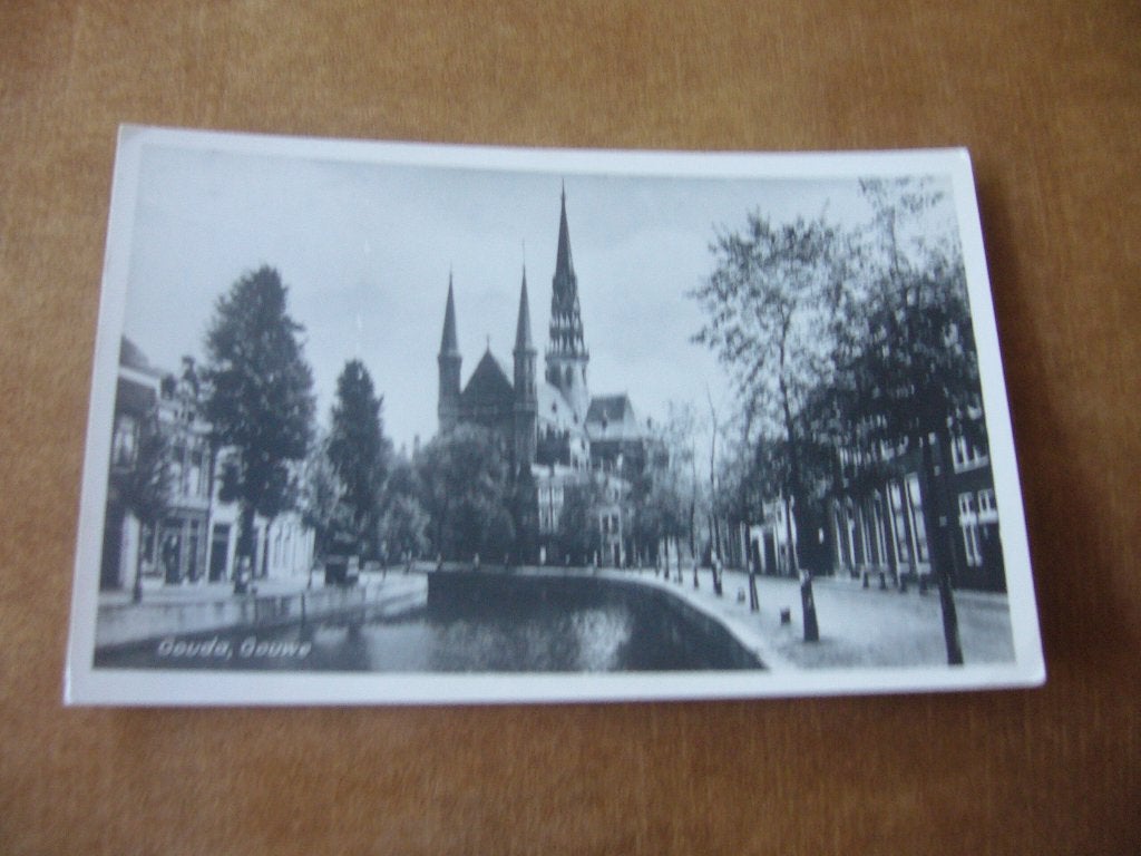 GOUDA  =  GOUWE, Ophalen of Verzenden, 1940 tot 1960, Gelopen, Zuid-Holland