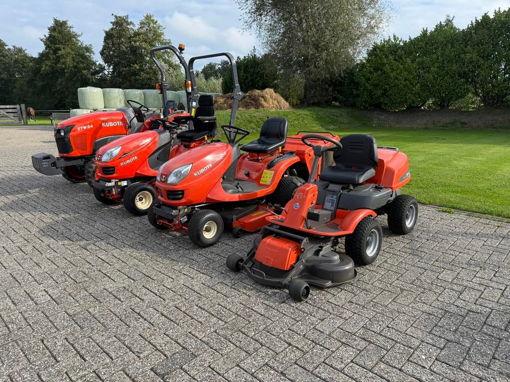 Zitmaaier Husqvarna Rider John Deere en Kubota Specialist, Ophalen, Nieuw, Opvangbak, 90 tot 120 cm