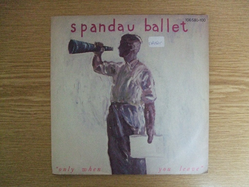 SPANDAU BALLET    ONLY WHEN YOU LEAVE / PAINT ME DOWN, 7 inch, Ophalen of Verzenden, Zo goed als nieuw, Pop