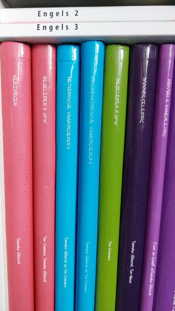 Diverse MBO-boeken voor zorg en welzijn SPW4 woonbegeleiding, Ophalen of Verzenden, MBO, Gamma, Ton Cremers, Tineke Albers, Floor de Graaff