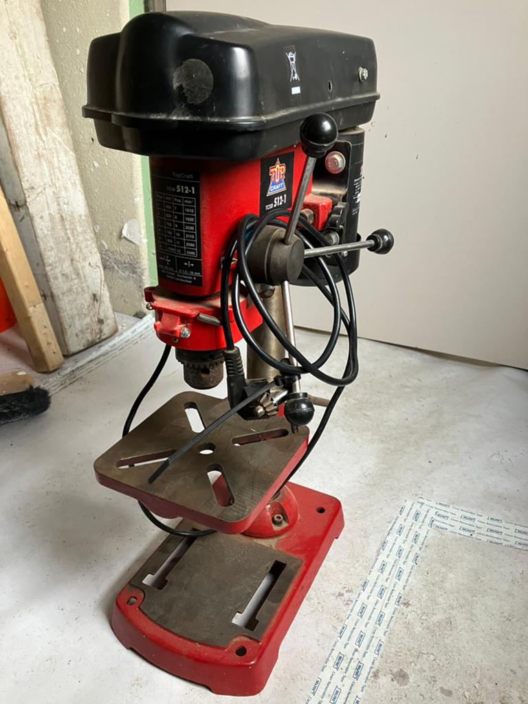 Topcraft kolomboormachine TCSB 512-1, Gebruikt, Variabele snelheid, Ophalen of Verzenden, Kolomboormachine