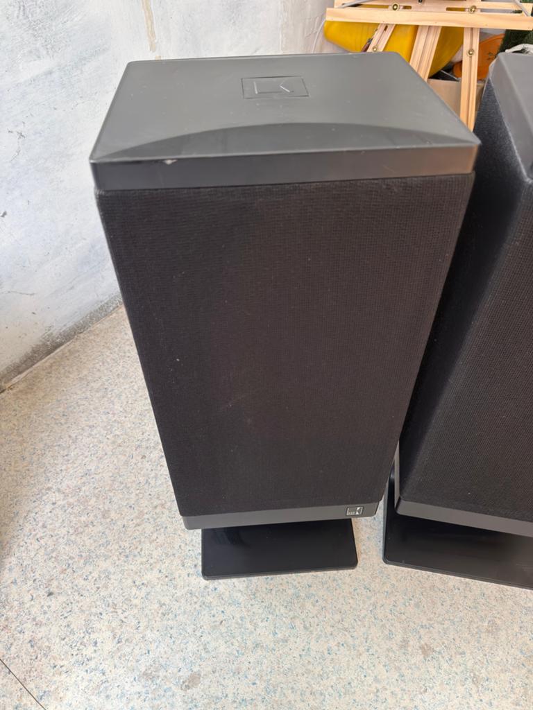 KEF Speakers - Goede staat, Gebruikt, 60 tot 120 watt, Front, Rear of Stereo speakers, Ophalen