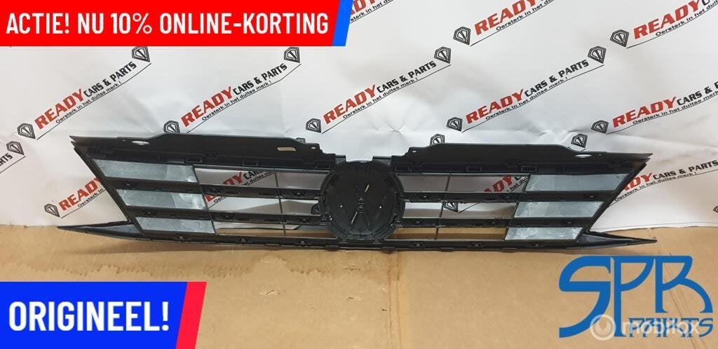 JETTA 5C GRILL Grille origineel NIEUW chroom LOGO 5C6853655K, Nieuw, Ophalen of Verzenden