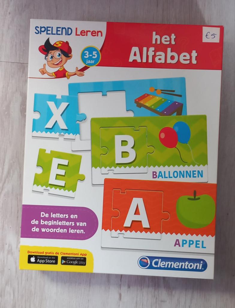 Clementoni alfabet leren, Ophalen of Verzenden