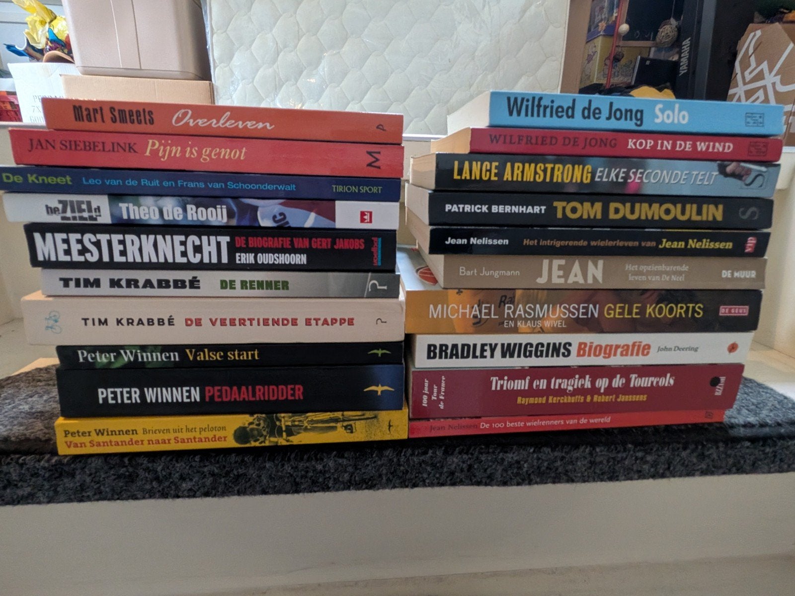 Prachtige sportboeken over wielrennen, Ophalen of Verzenden, Zo goed als nieuw, Diverse auteurs, Lopen en Fietsen