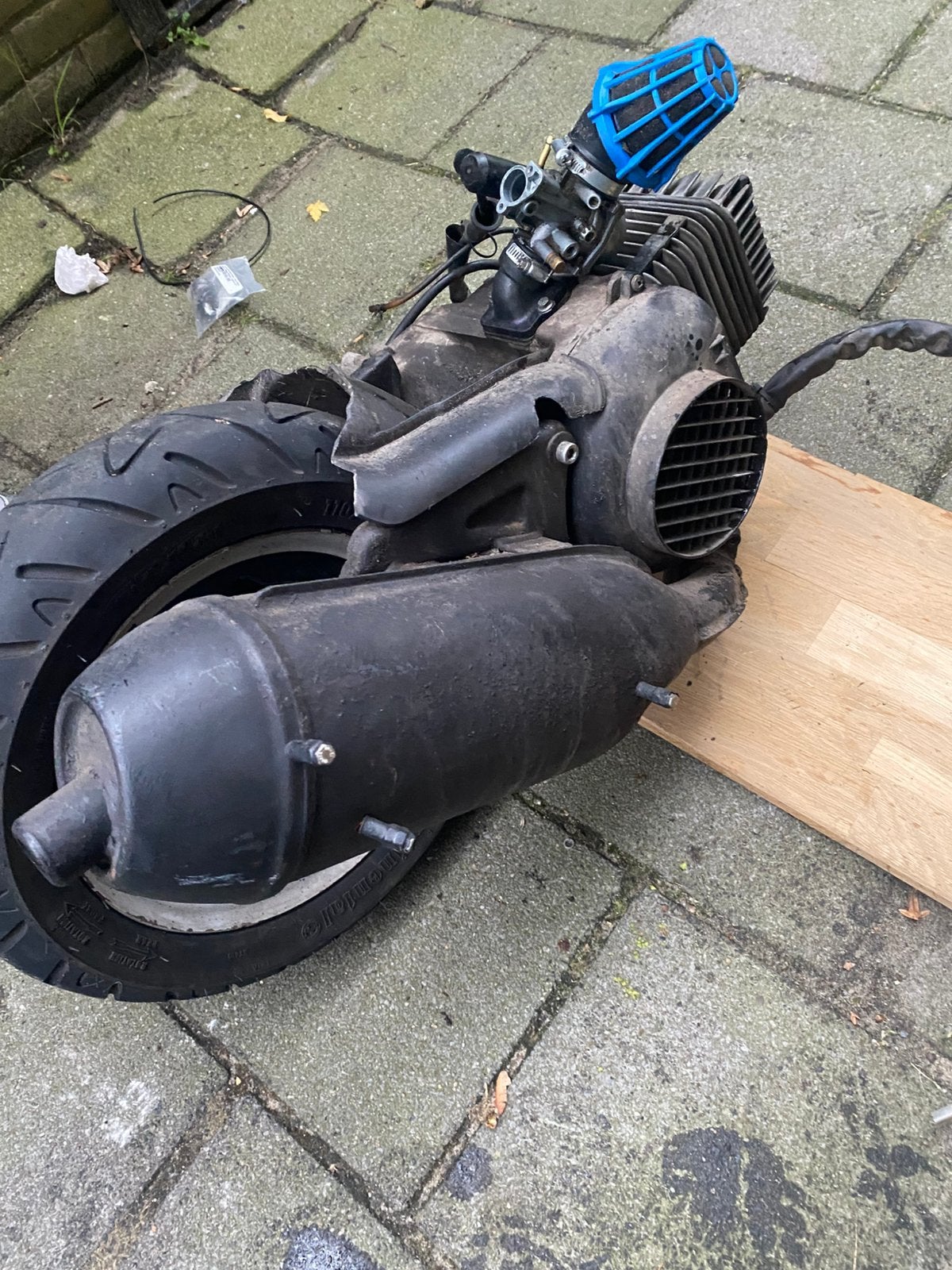 Piaggio Skipper 125cc Blok, Ophalen, Zo goed als nieuw, Blok, Piaggio