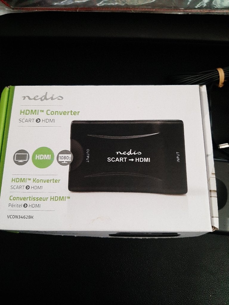 SCART naar HDMI omvormer, Ophalen of Verzenden, Nieuw