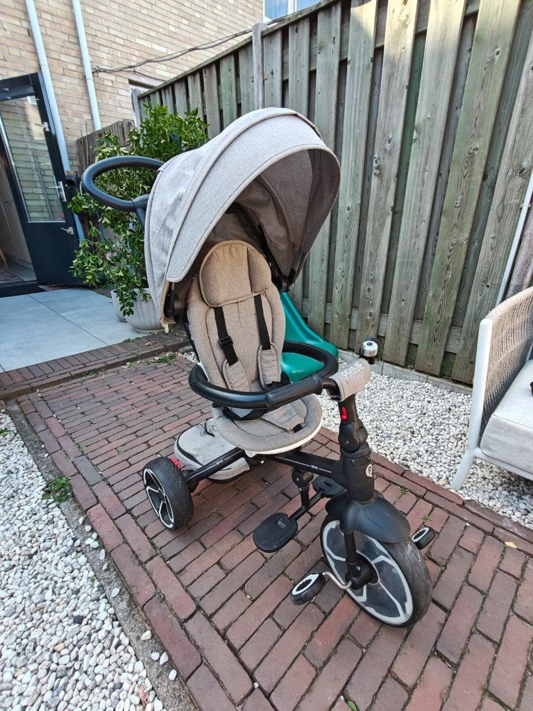 QPlay Prime 6-in-1 driewieler / wandelwagen met duwstang, Ophalen, Gebruikt, Qplay, Verstelbare zitting