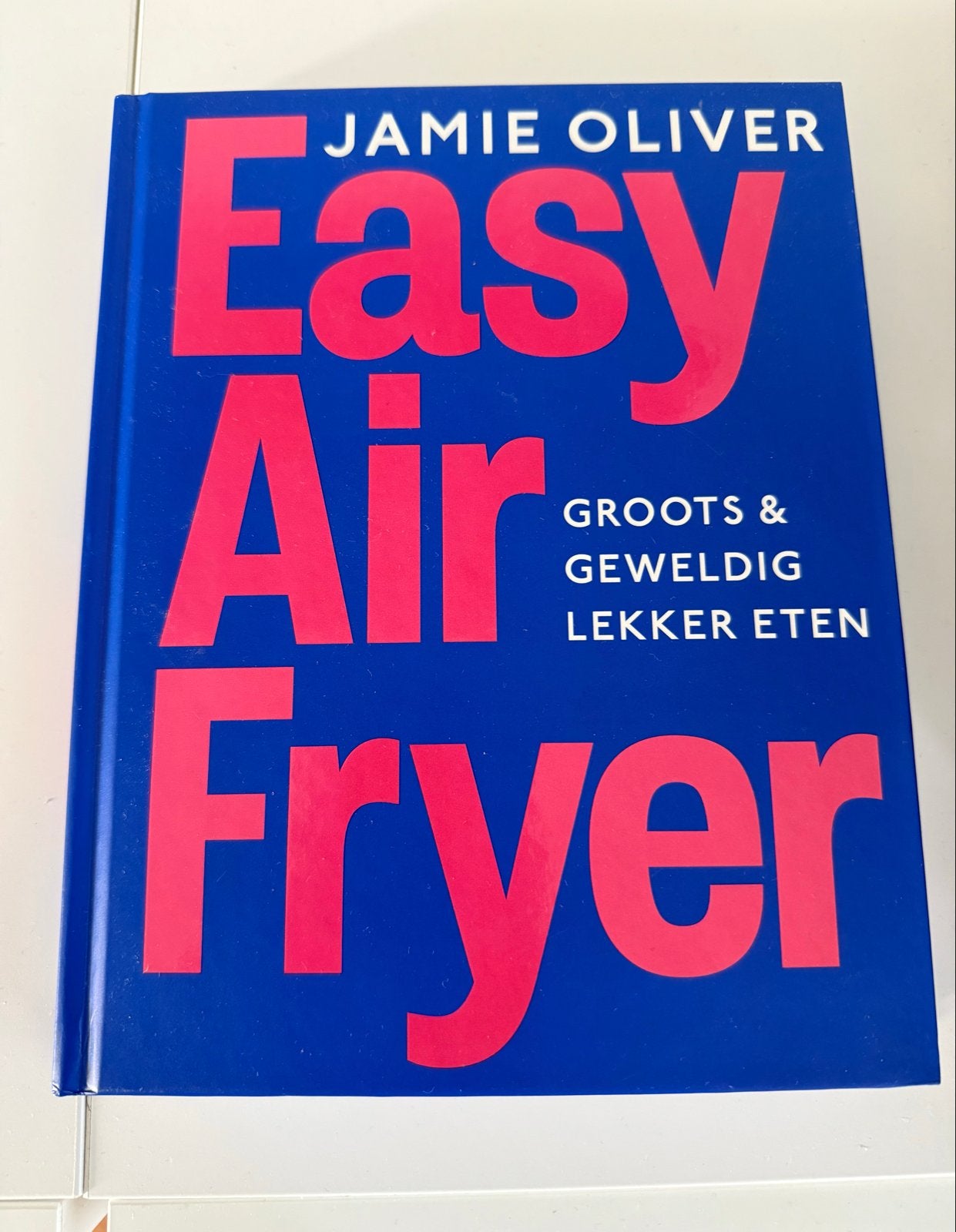 Jamie Oliver Easy Airfryer Kookboek - Zo goed als nieuw, Boeken, Voorgerechten en Soepen, Ophalen of Verzenden, Zo goed als nieuw