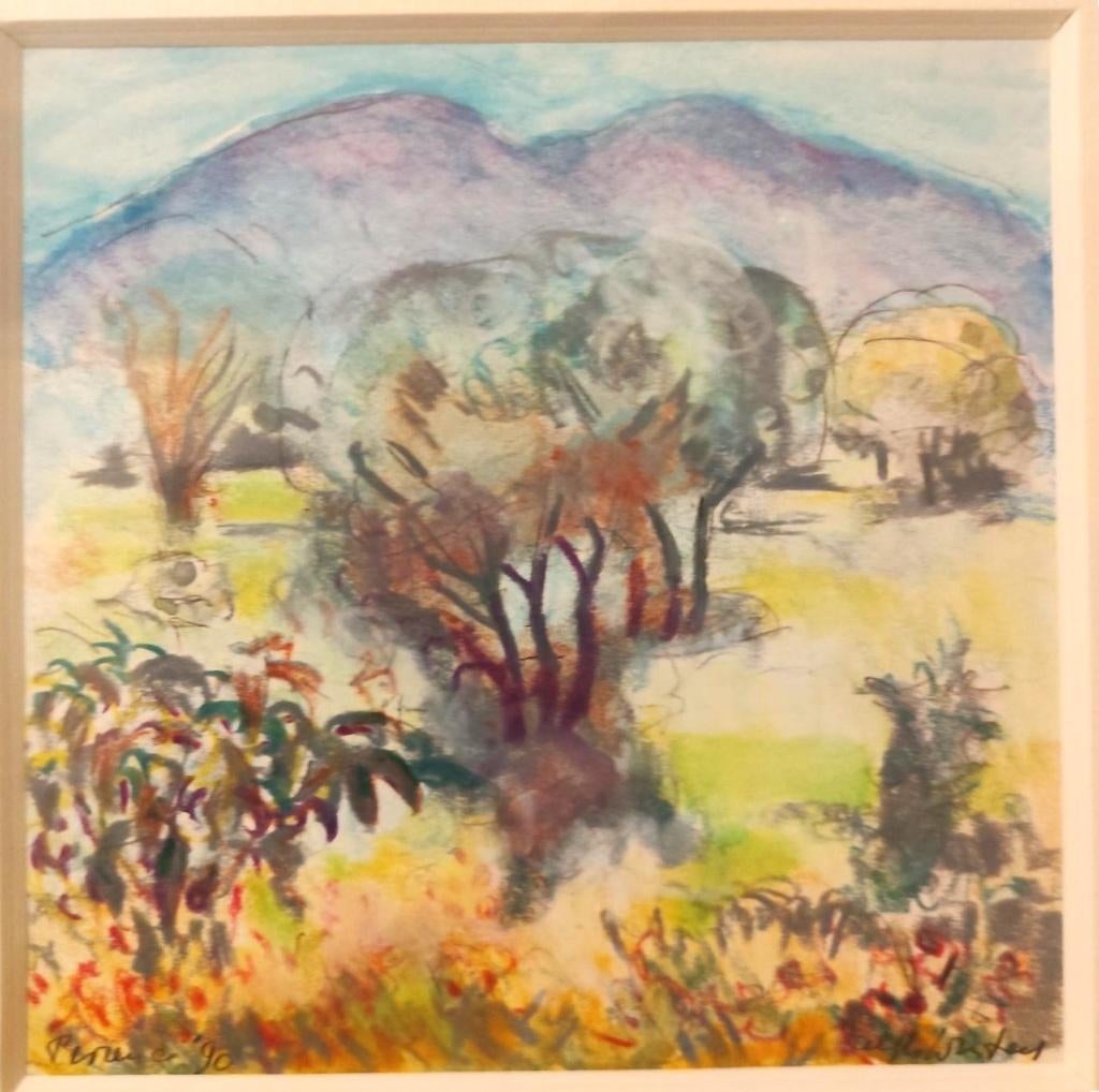 alphons winters schilderij provence, Antiek en Kunst, Ophalen