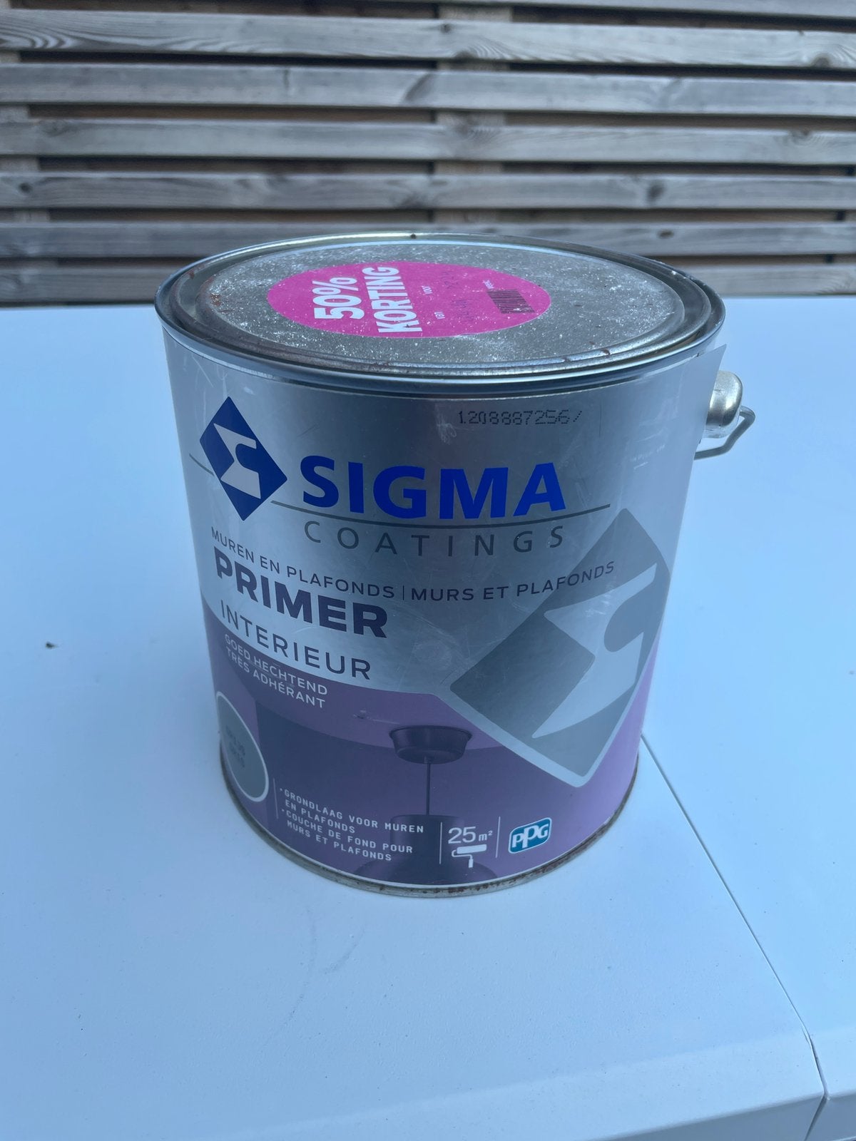 Sigma Primer Grey 2.5L, Ophalen, Grijs, Minder dan 5 liter, Verf