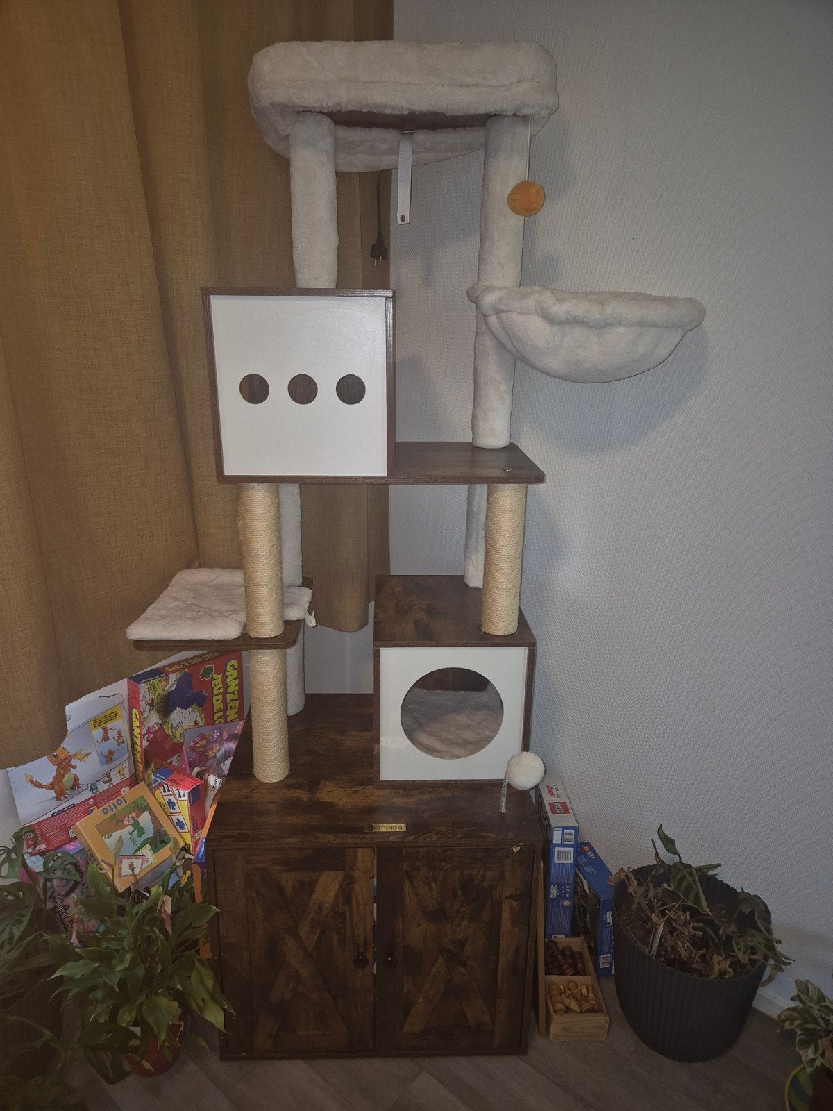 mooie krabpaal weinig gebruikt, Dieren en Toebehoren, Katten-accessoires, Ophalen, Zo goed als nieuw