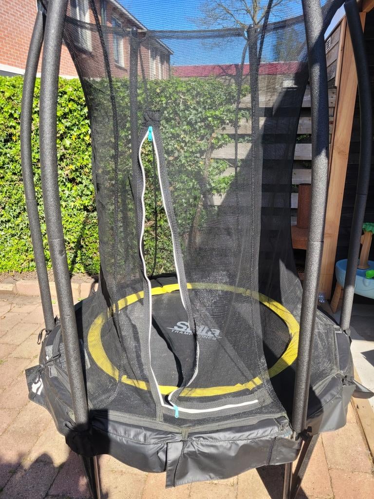 Salta Comfort Edition Trampoline 214x153cm - Z.g.a.n., Ophalen, Zo goed als nieuw