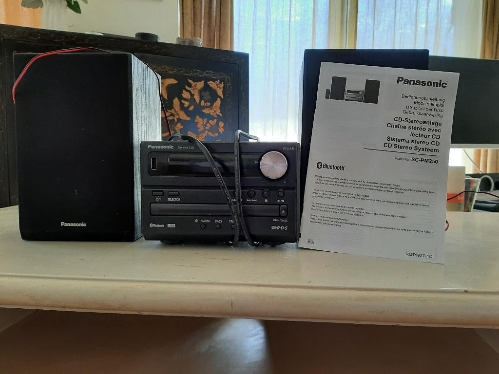 Parasonic CD speler en bluetooth, Ophalen of Verzenden, Gebruikt, Overige merken, Met radio