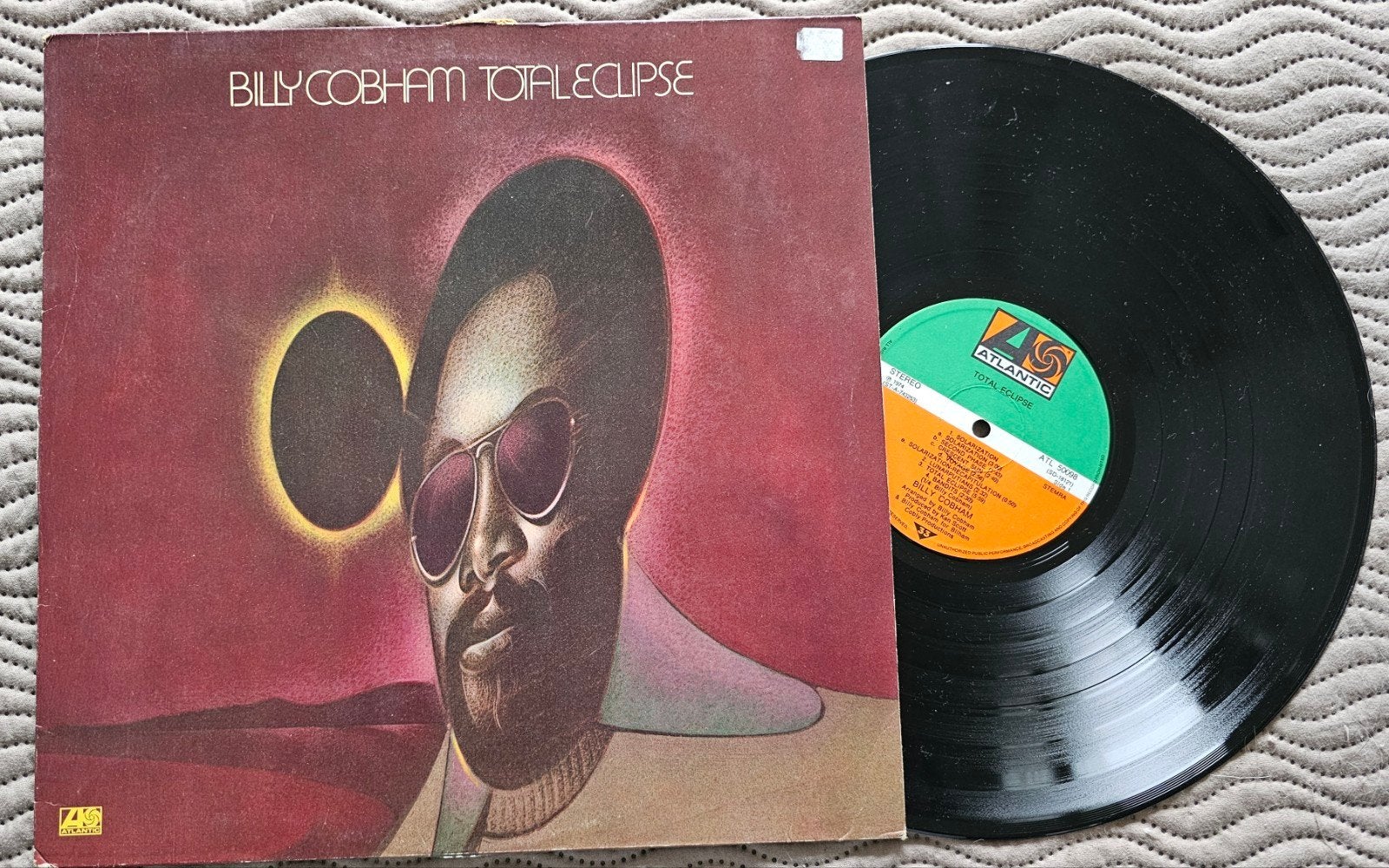 Billy Cobham - Total Eclipse LP (1974), Ophalen of Verzenden, Gebruikt, 12 inch, LP