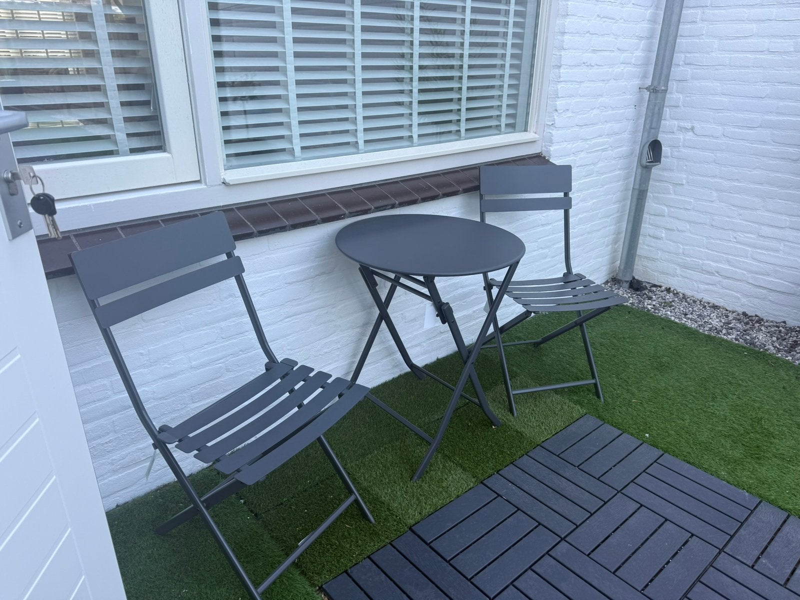 Nieuw Tuinmeubelset tuinset Bistroset balkonset, Tuin en Terras, Tuinsets en Loungesets, Ophalen of Verzenden, Zo goed als nieuw