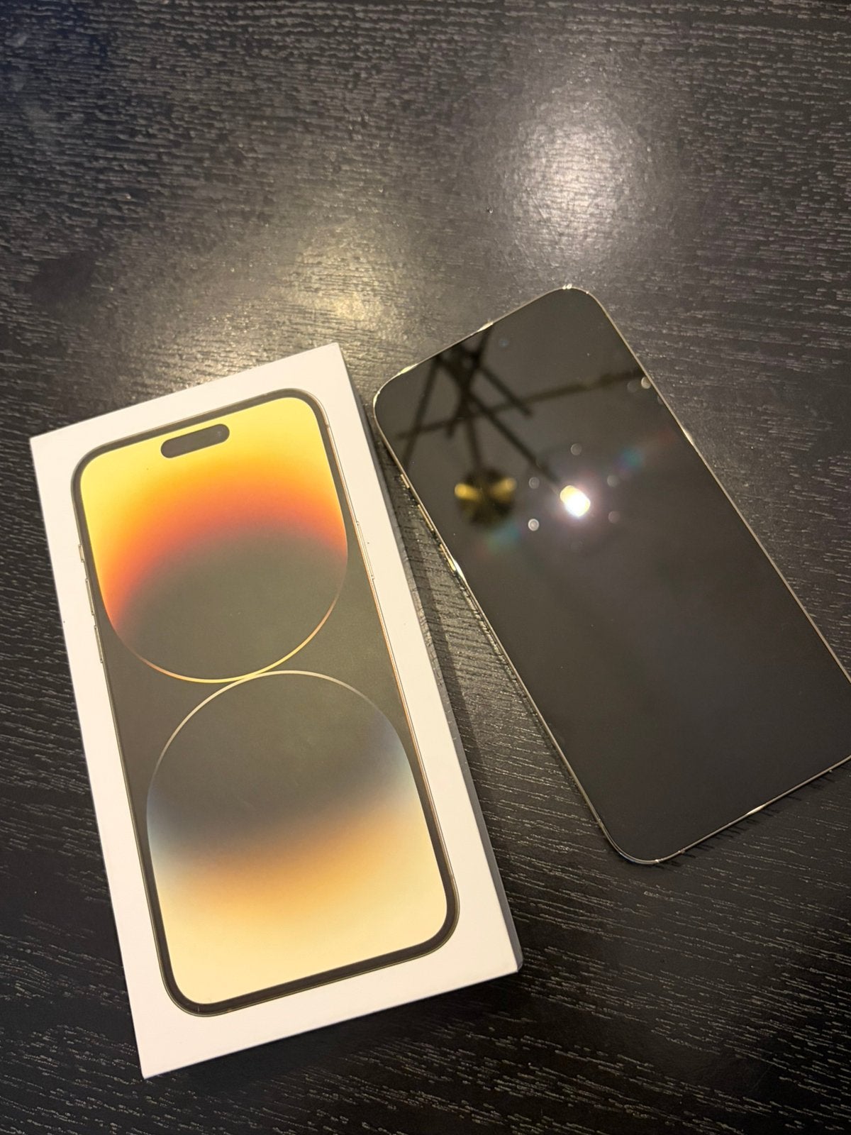 Iphone 14 pro max, Ophalen, 128 GB, Zo goed als nieuw, Goud