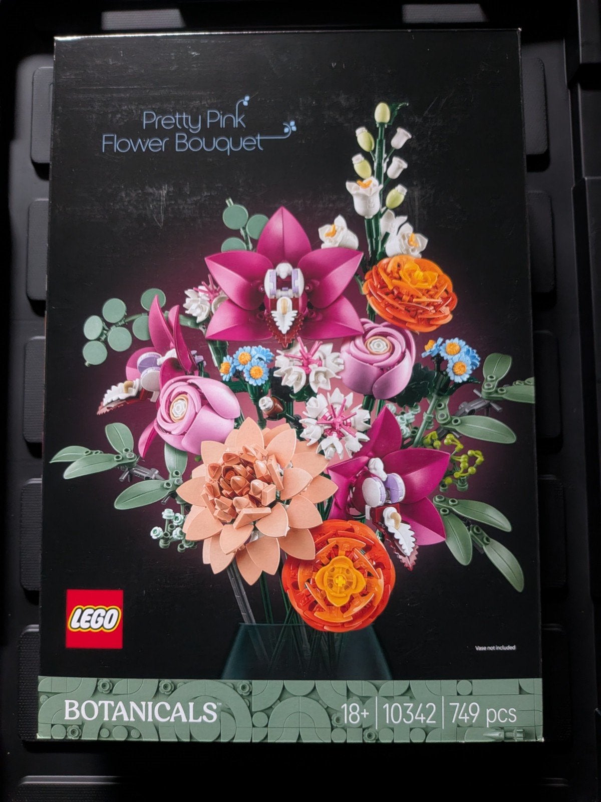 Lego Botanicals Pretty Pink Flower Bouquet, Ophalen of Verzenden, Nieuw, Complete set, Lego
