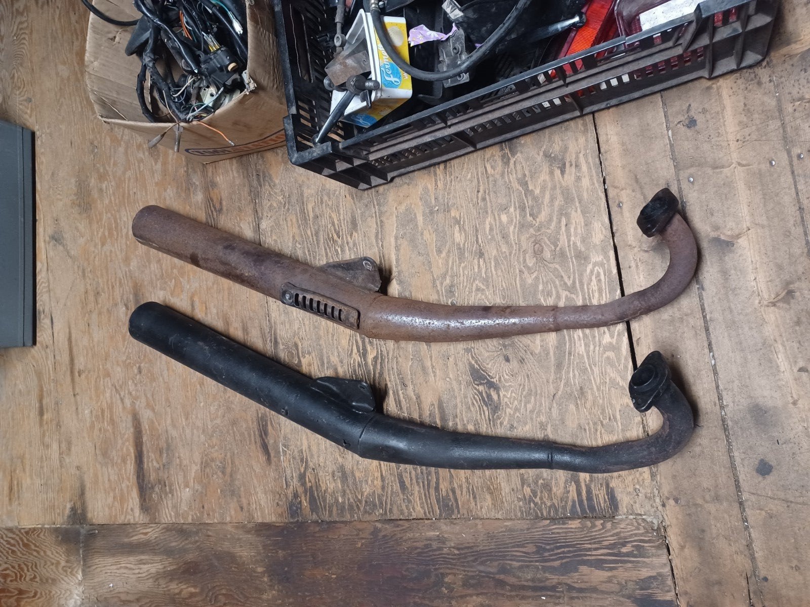 Honda MB8 Uitlaat - Origineel en Gebruikt, Gebruikt, Honda, Niet van toepassing voor dit product, Niet van toepassing voor dit product