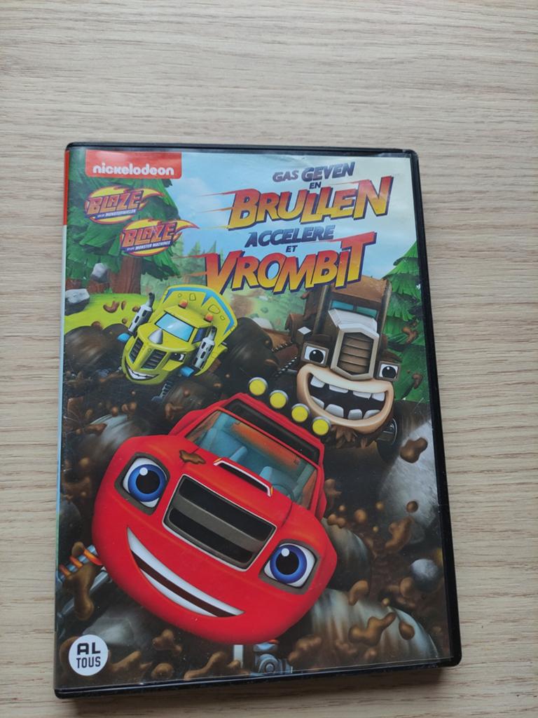 Blaze en de Monsterwielen: Gas Geven en Brullen DVD, Avontuur, Gebruikt, Alle leeftijden, Ophalen of Verzenden