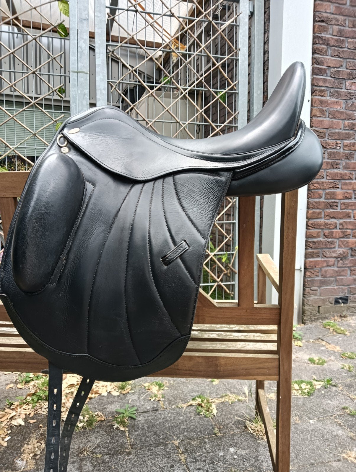 Dressuurzadel - Kentaur Rhode monoblad & Albion SLK Adjusta, Ophalen of Verzenden, Zo goed als nieuw, Dressuur