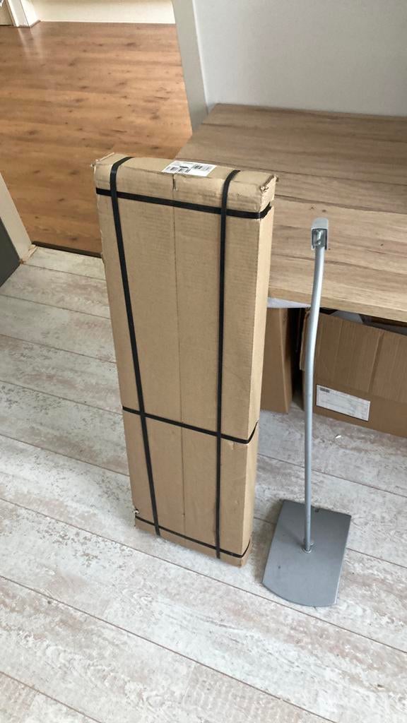 Nieuwe Bose UFS-20 vloerstatieven zilvergrijs, Audio, Tv en Foto, Home Cinema-sets, Overige merken, Soundbar, -, -
