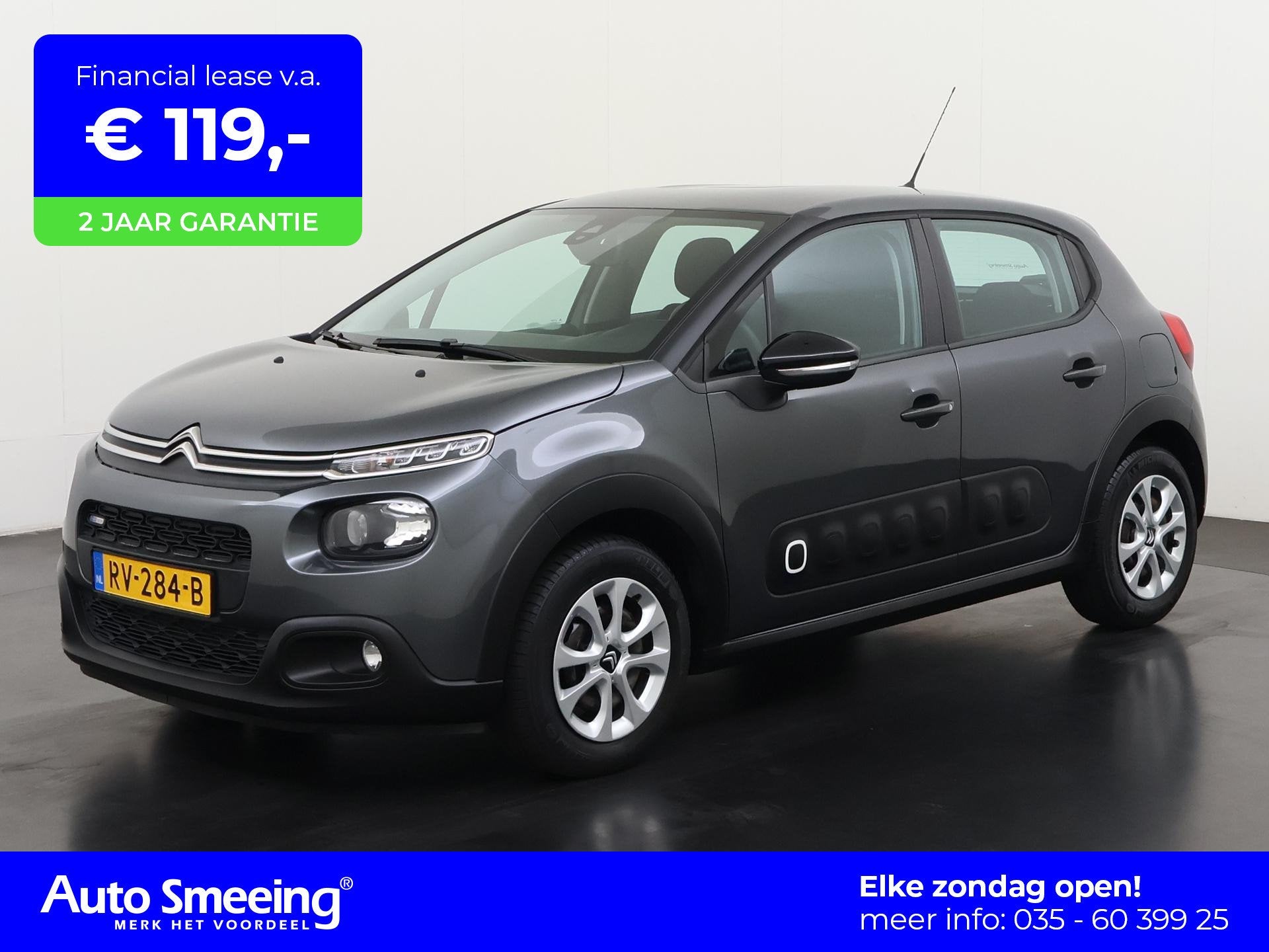 Citroen C3 1.2 PureTech Live | Navigatie | Apple/Android Car, Euro 6, 1199 cc, 450 kg, 68 pk
