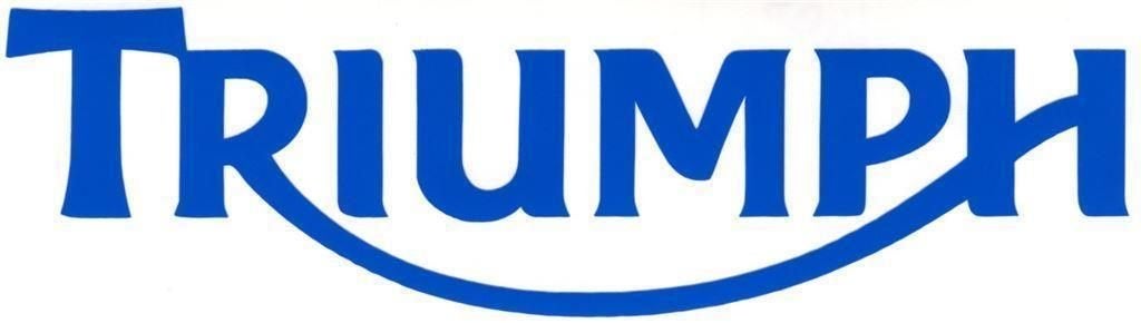 Triumph sticker #9, Motoren, Accessoires | Stickers, Verzenden