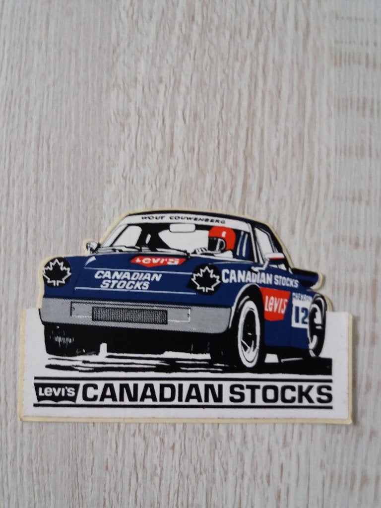 sticker LEVI'S CANADIAN STOCKS, Verzamelen, Ophalen of Verzenden, Zo goed als nieuw, Merk