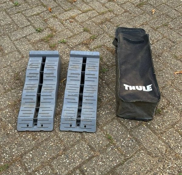 Fiama Oprijblokken Camper met Tule Draagtas, Ophalen, Gebruikt