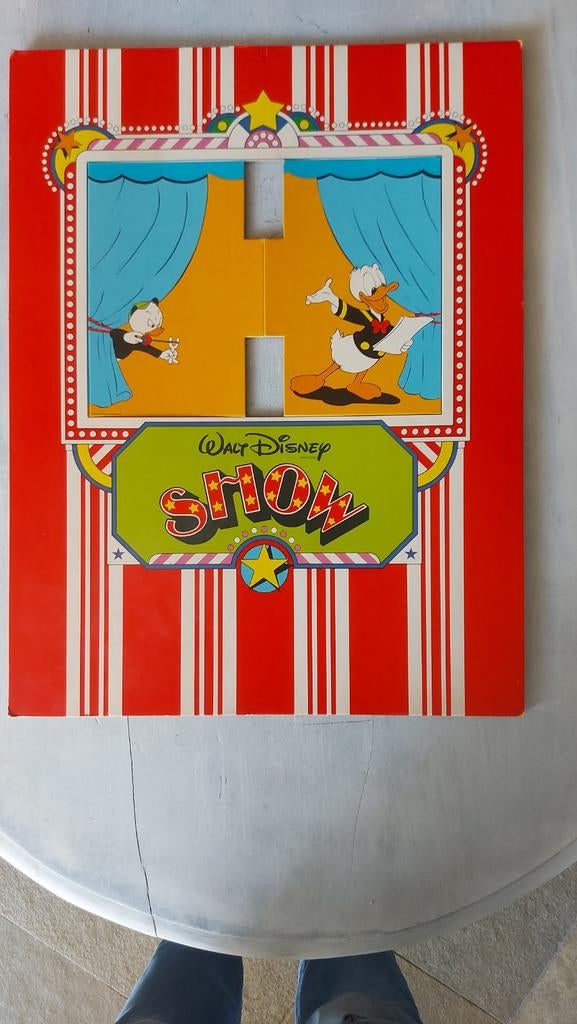 Disney Poppenkast Show met 8 Klassieke Figuren (creatoy), Verzamelen, Disney, Ophalen, Mickey Mouse, Gebruikt, Overige typen