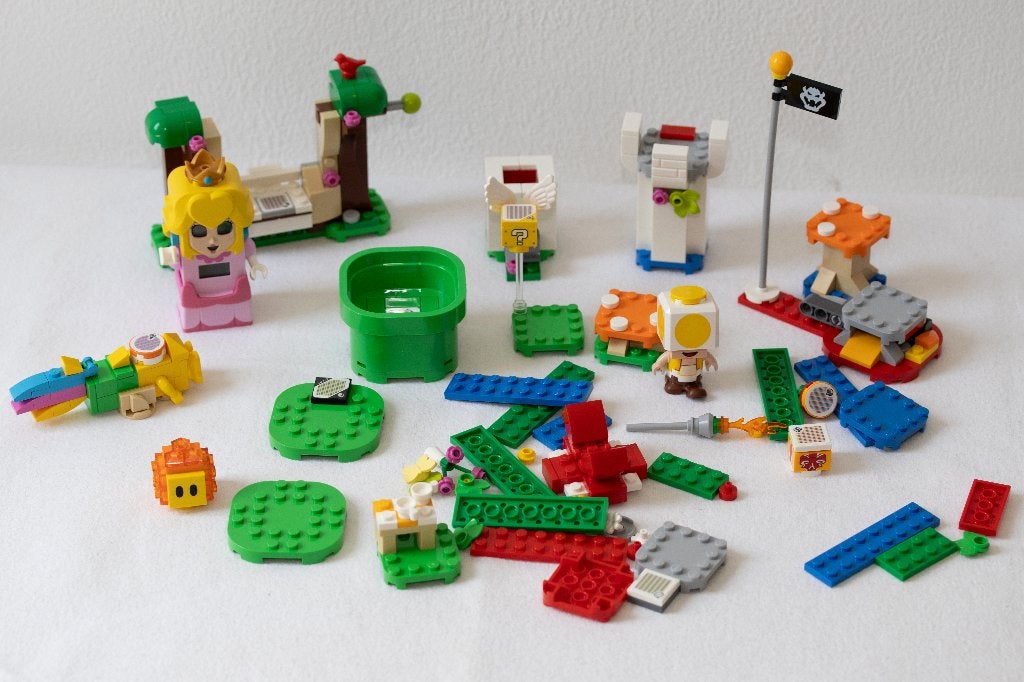 LEGO Super Mario 71403 Avonturen met Peach startset, Overige thema's, Lego, Ophalen of Verzenden, Zo goed als nieuw