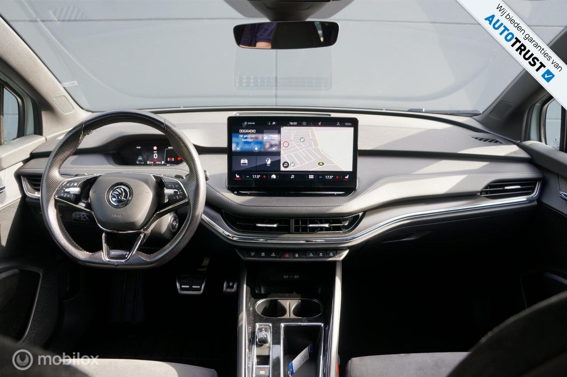 Skoda Enyaq iV 80 Sportline 3-Zone Climate Control, SOH 93%., Auto's, Automaat, Achterwielaandrijving, Gebruikt, 80 kWh