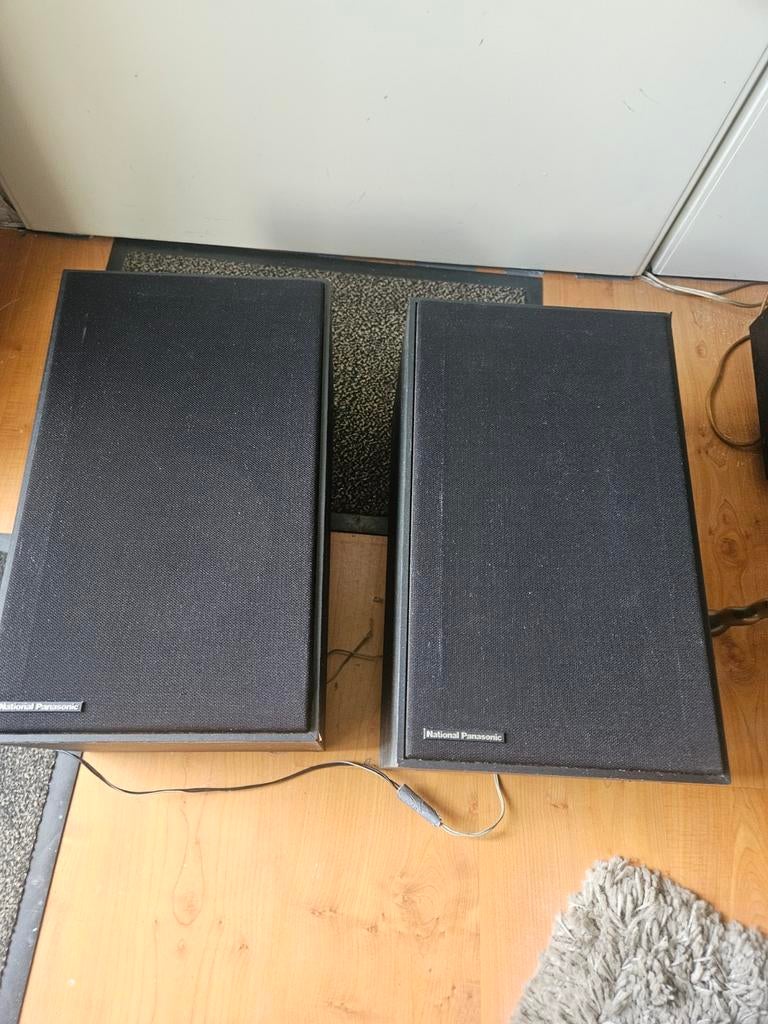 National panasonic sb36-1, Audio, Tv en Foto, Ophalen, Minder dan 60 watt, Front, Rear of Stereo speakers, Overige merken