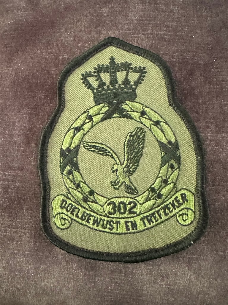 302 sq patch, Ophalen of Verzenden, Gebruikt, Kaart, Foto of Prent