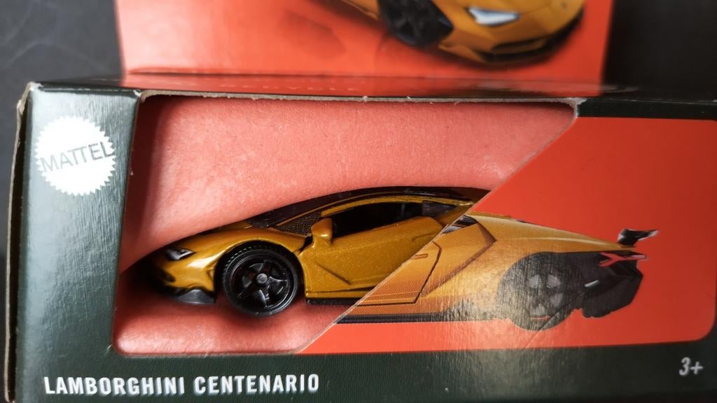 Lamborghini Centenario 1:64 3inch Matchbox Moving parts Pol, Auto, Verzenden, Nieuw, Matchbox@mattel.com