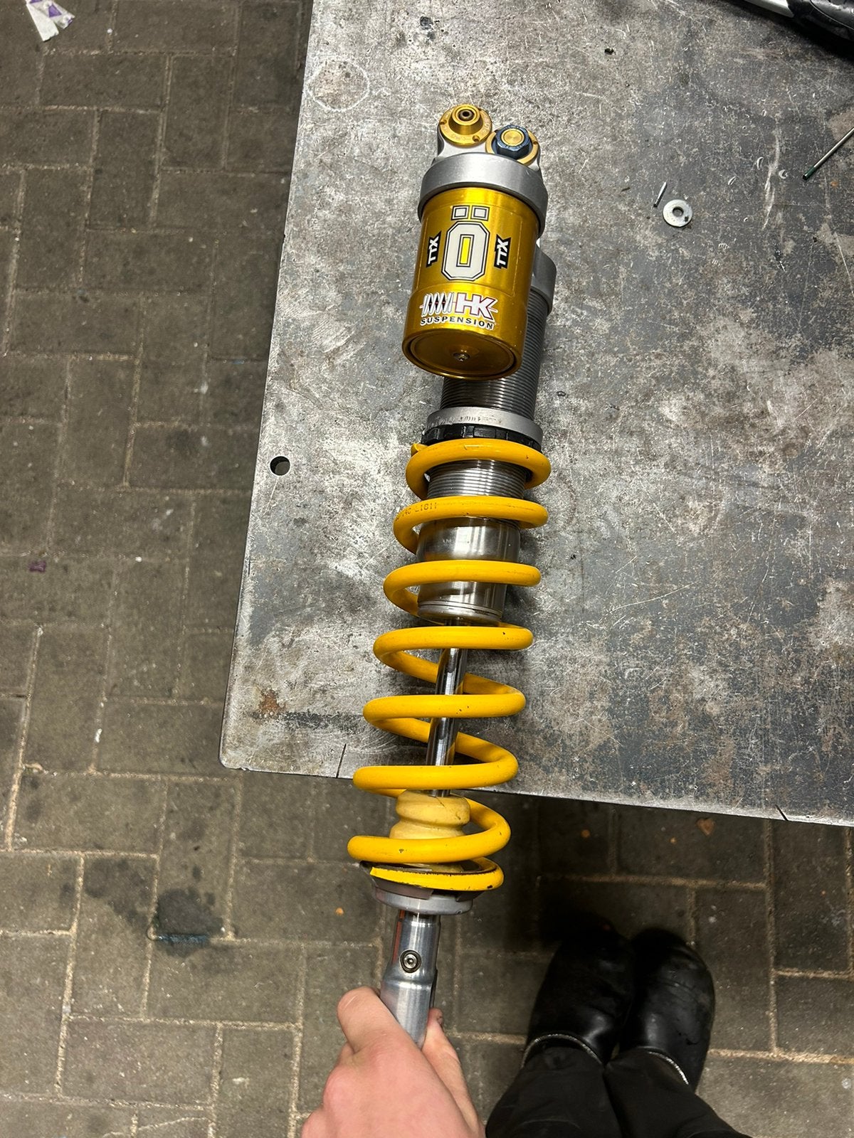 Ohlins schokbreker honda crf, Ophalen