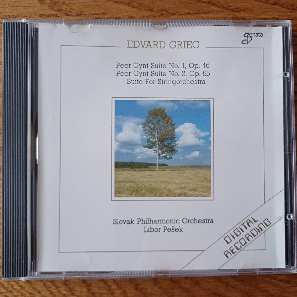 CD Edvard Grieg, Ophalen of Verzenden, Gebruikt, Overige typen, Overige componisten