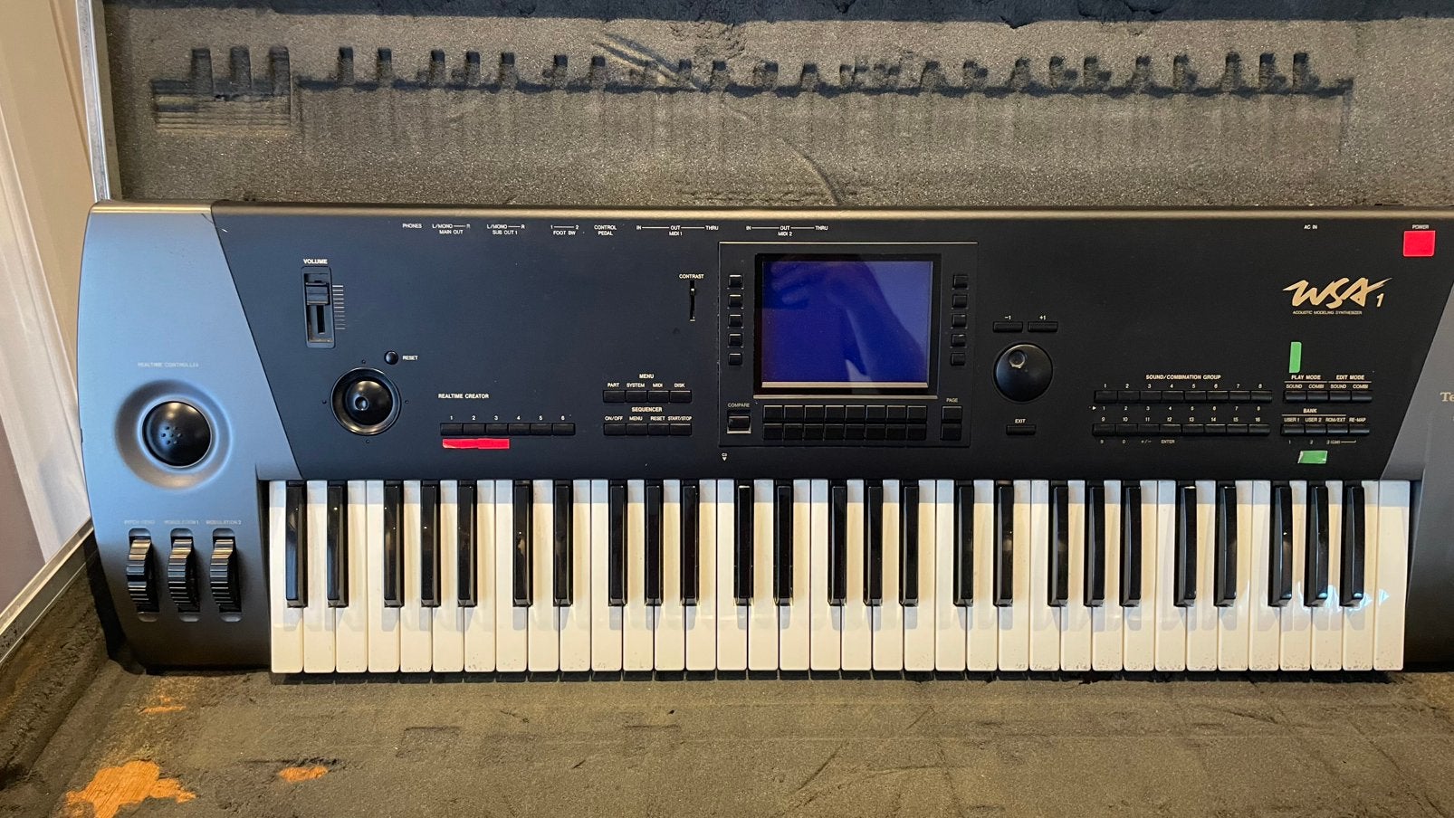 Technics WSA-1 workstation / synthesizer, Ophalen, Gebruikt, 61 toetsen, Overige merken