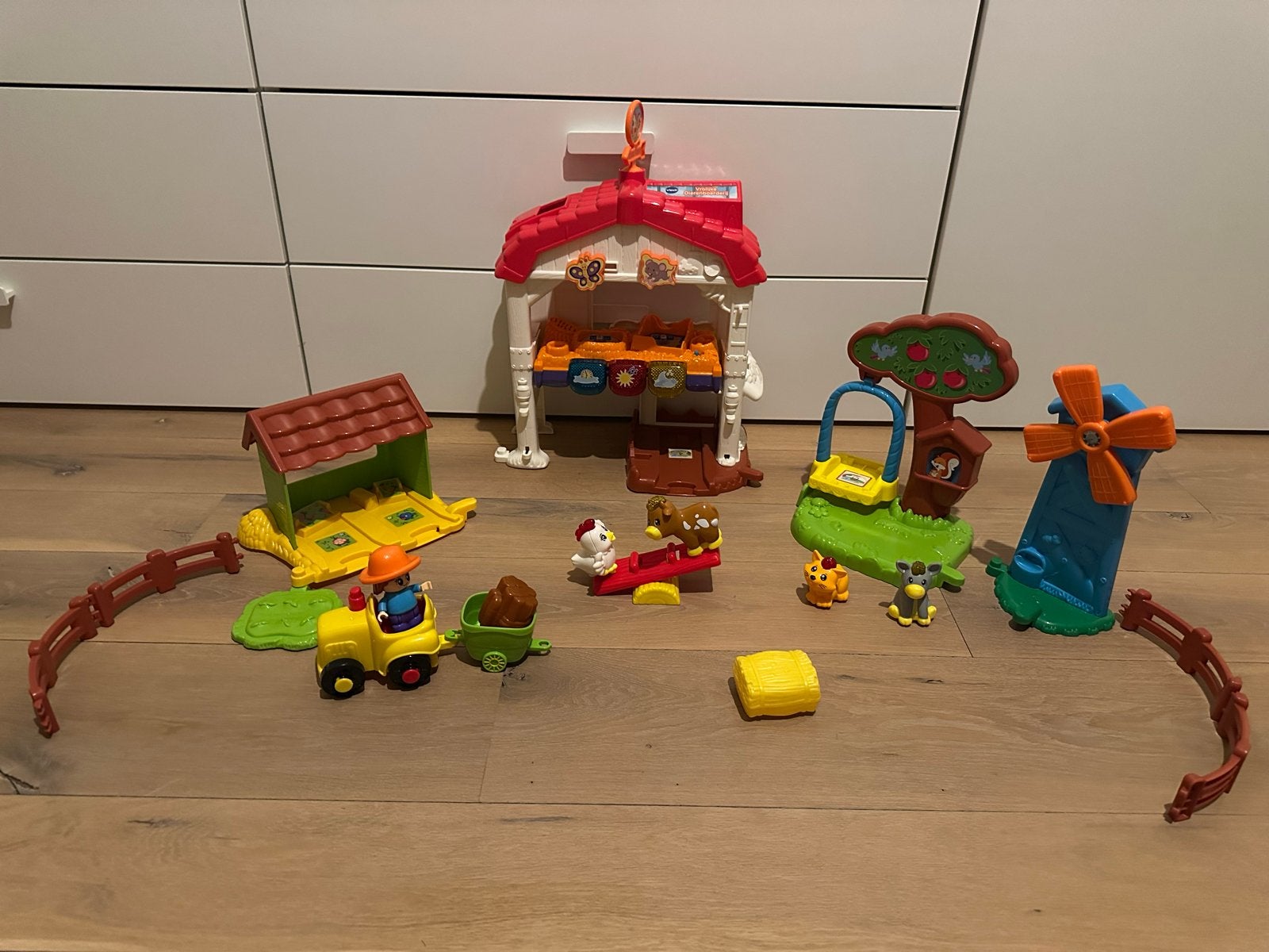 VTech Toet Toet Boerderij - Compleet en Z.G.A.N., Kinderen en Baby's, Ophalen of Verzenden, Zo goed als nieuw, 6 maanden tot 2 jaar
