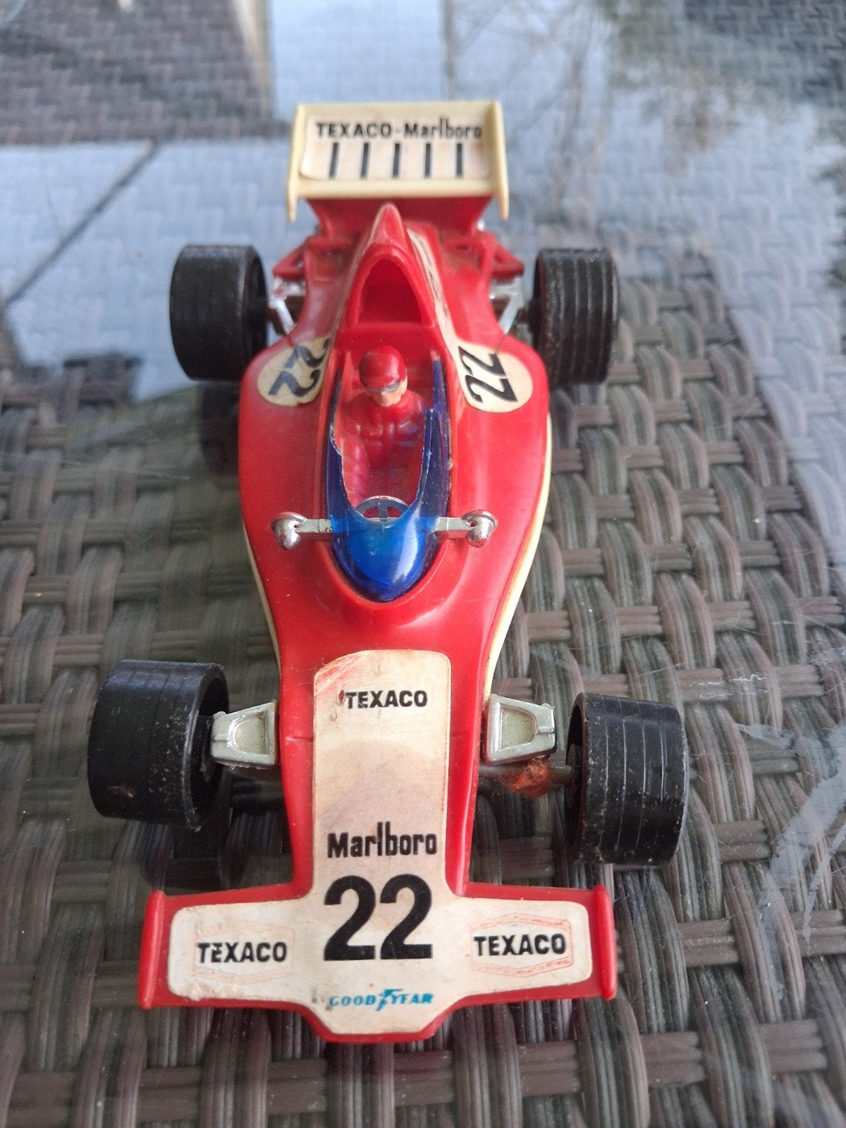 Vintage Leaky Formule 1 Raceauto Texaco Marlboro Nr. 22, Ophalen of Verzenden, Gebruikt