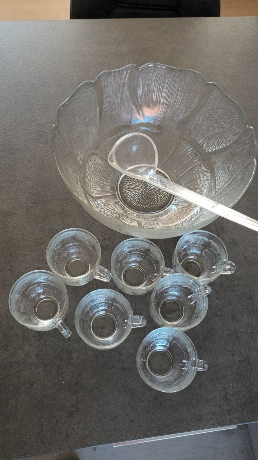 Vintage Arcoroc Punch Bowl Set, Ophalen of Verzenden