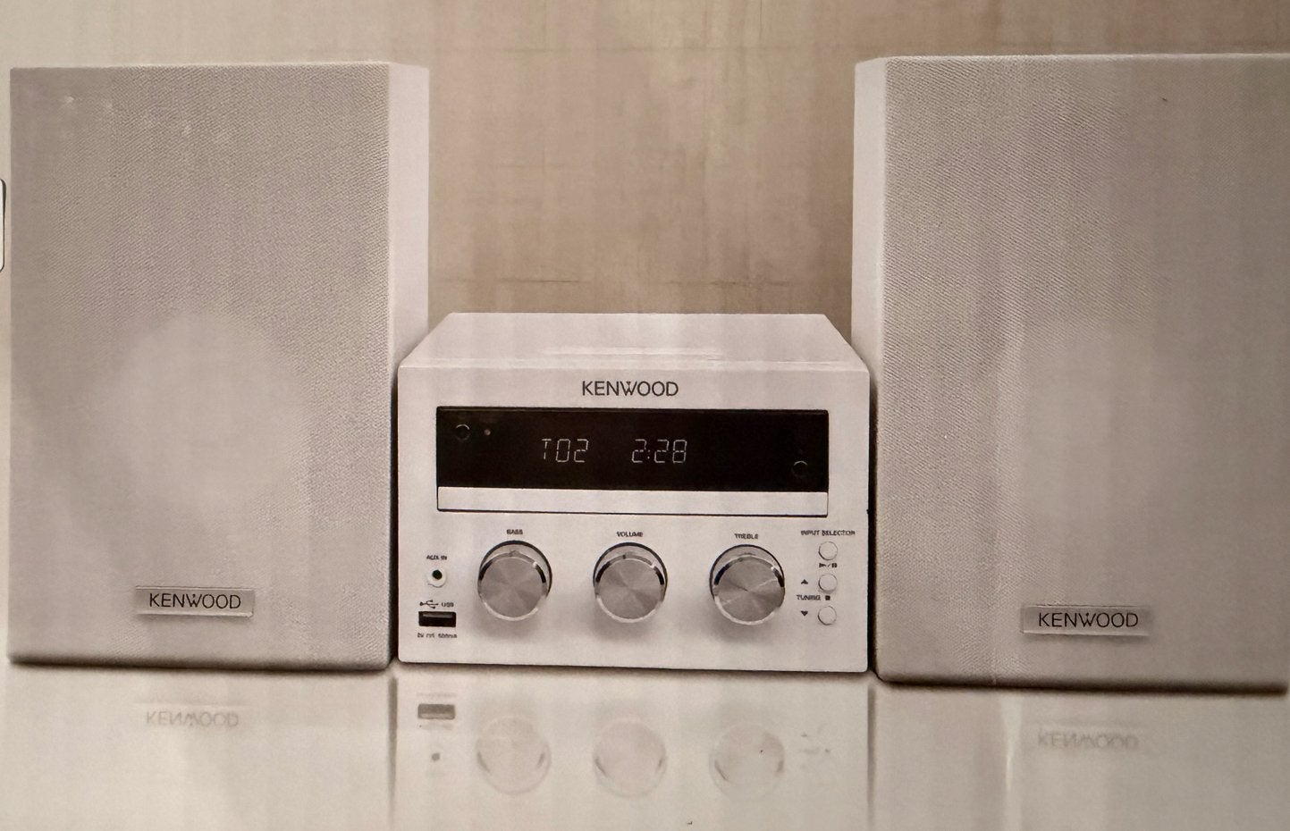 Kenwood M-616DV Compact Hi-Fi Component Systeem, Ophalen of Verzenden, Zo goed als nieuw, Cd-speler, Microset