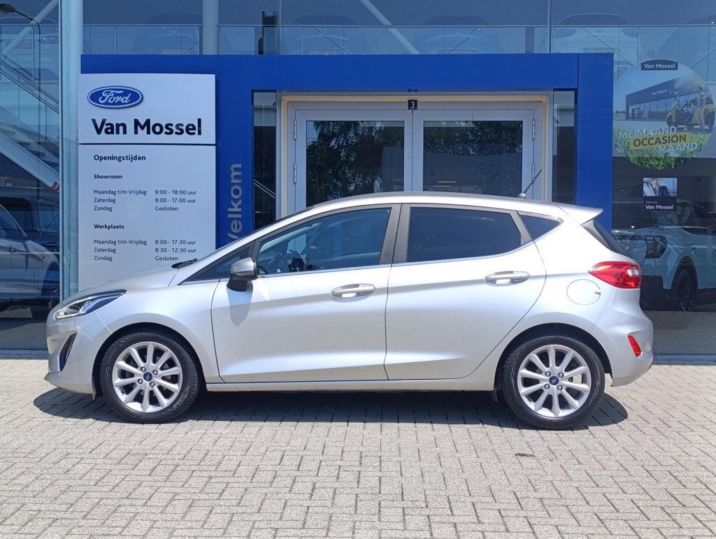 Ford Fiesta 1.0 EcoBoost Titanium | Automaat | Parkeersensor, Auto's, 12 maanden, Gebruikt, Euro 6, 620 kg